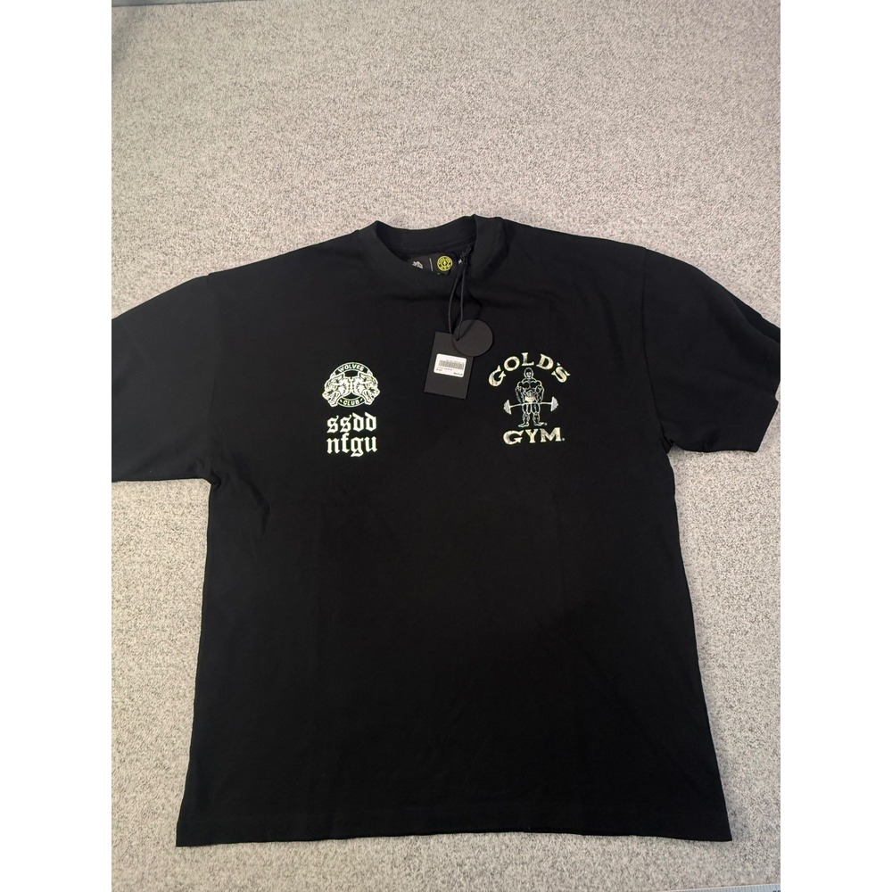 Darc Sport Gold's Gym Wolves Forever Tee Black Medium Limited Edition 524/1000